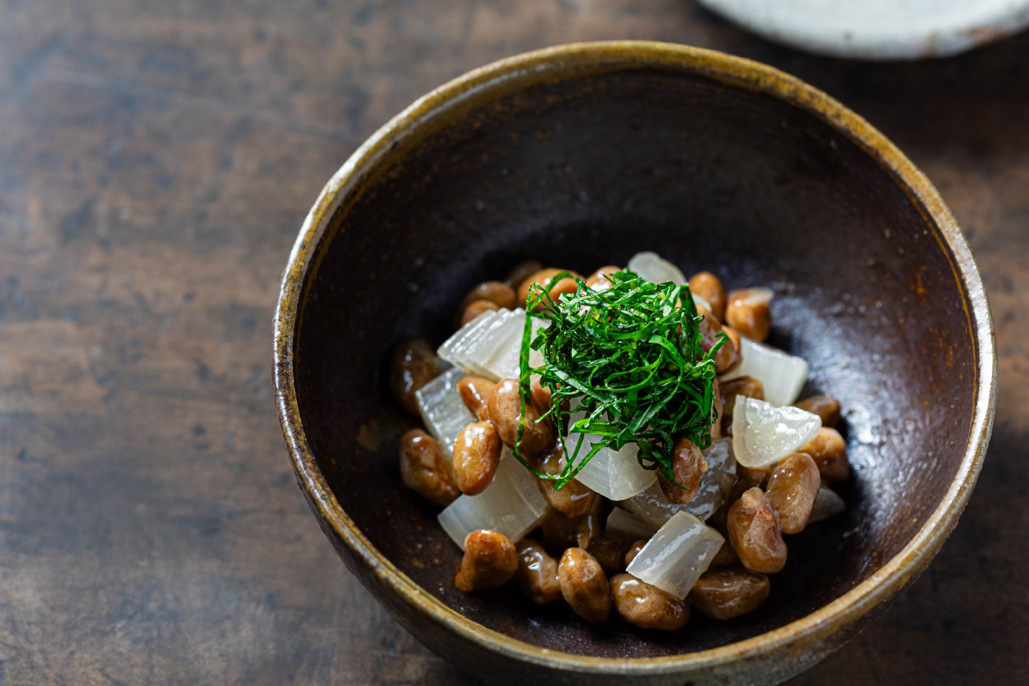 らっきょう甘酢漬けの納豆小鉢（所要5分）